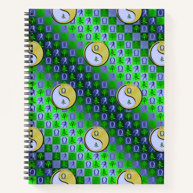 Libra & Metal Goat Notebook (Front)