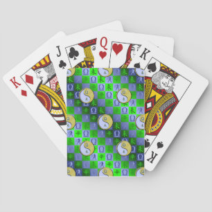 Libra & Metal Goat Playing Cards