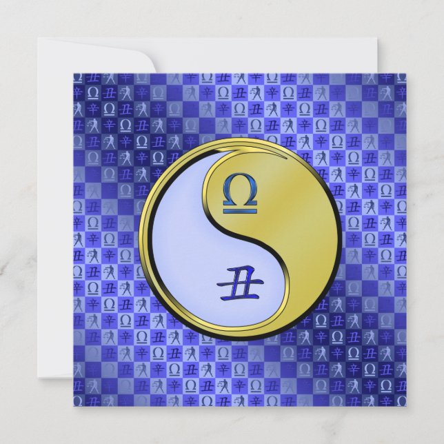 Libra & Metal Ox Card (Front)