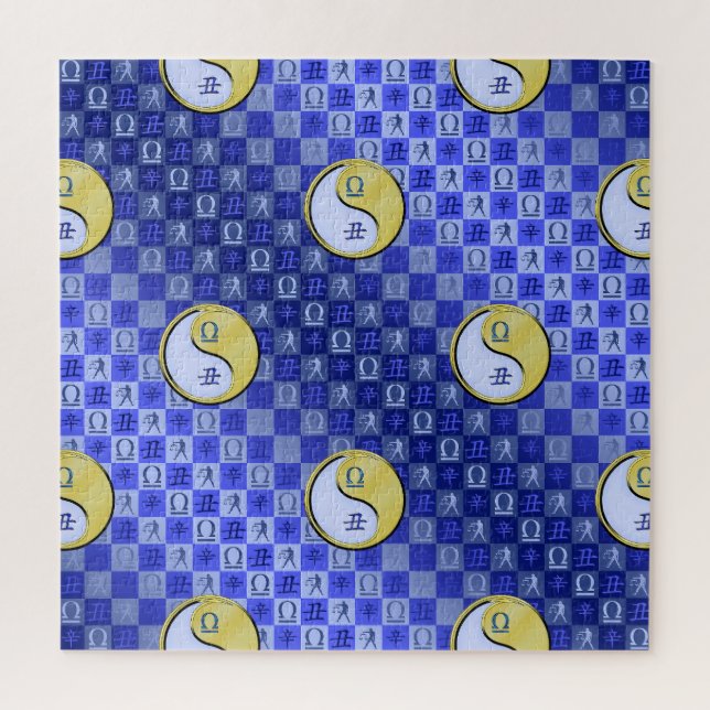 Libra & Metal Ox Jigsaw Puzzle (Vertical)