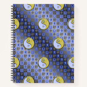 Libra & Metal Rabbit Notebook