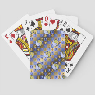 Libra & Metal Rat Playing Cards