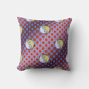 Libra & Metal Tiger Cushion