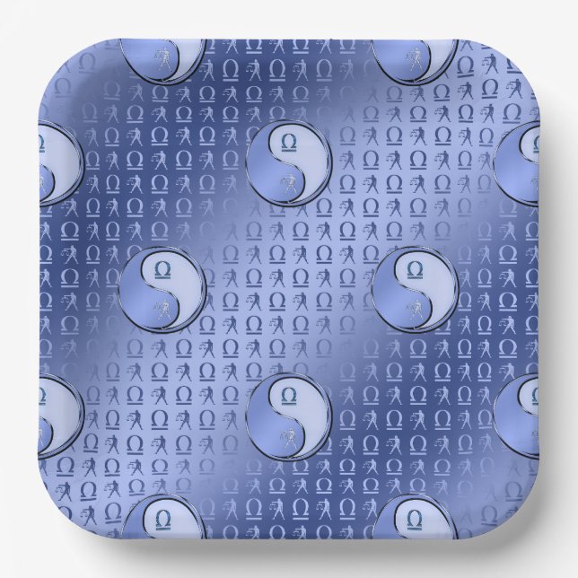Libra Paper Plate (Front)