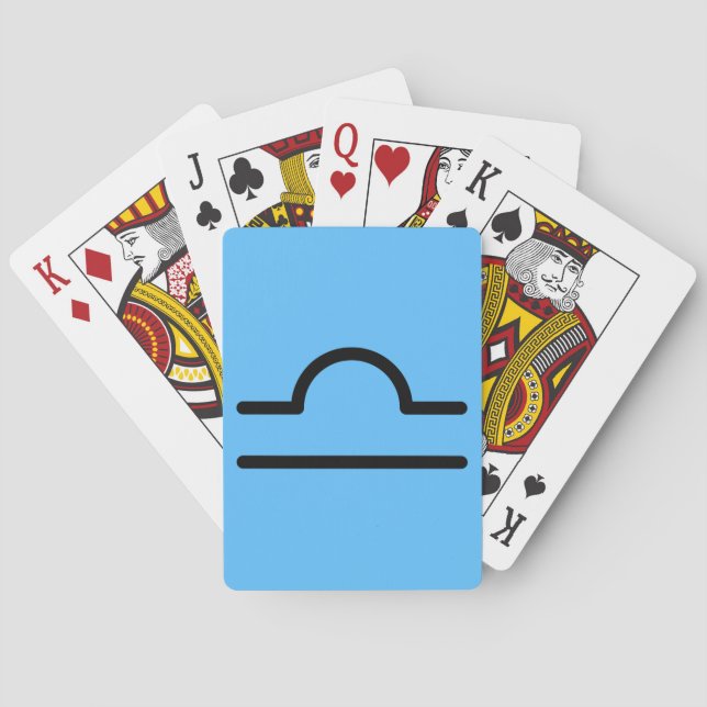 Libra Playing Cards (Back)