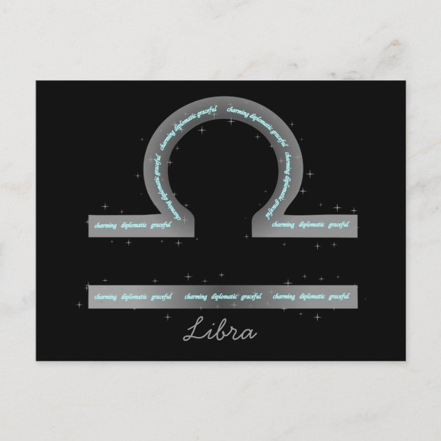 Libra Postcard (Front)