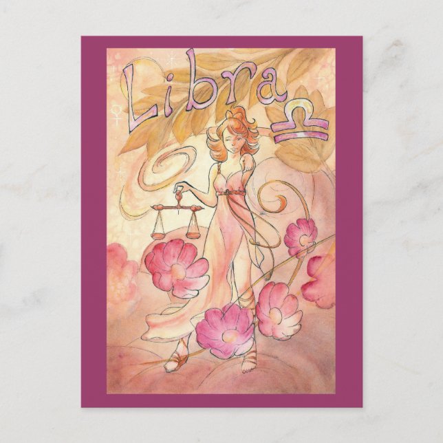 Libra Postcard (Front)