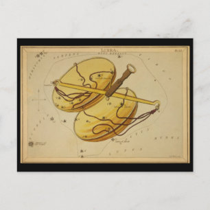 Libra Postcard