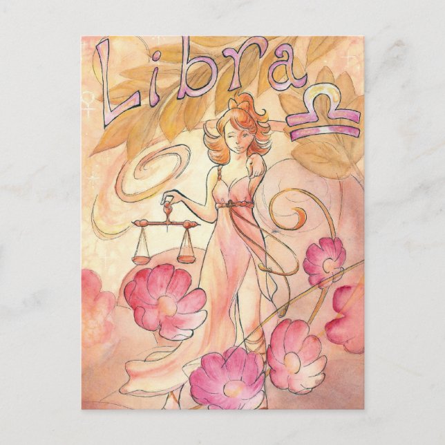 Libra Postcard (Front)