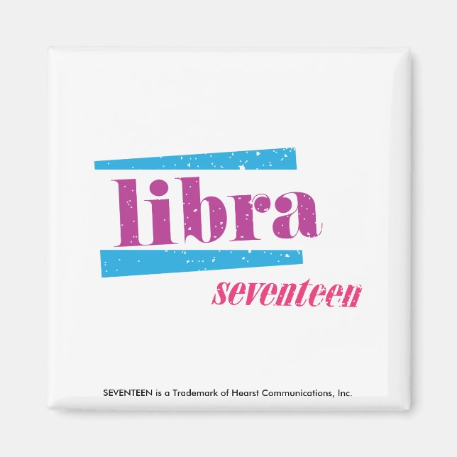 Libra Purple Magnet (Front)
