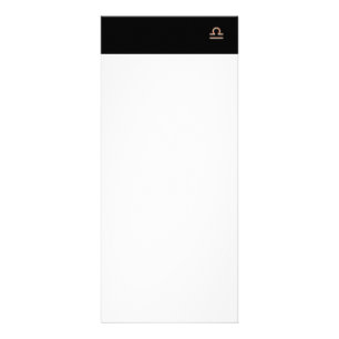 Libra Rack Card