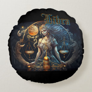 Libra Round Cushion