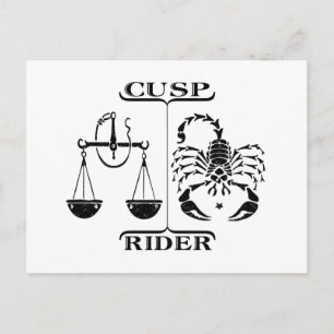 Libra/Scorpio Postcard