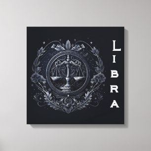 Libra—September 23-October 22 Canvas Print