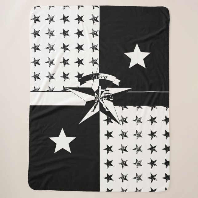 Libra Sherpa Blanket (Front)