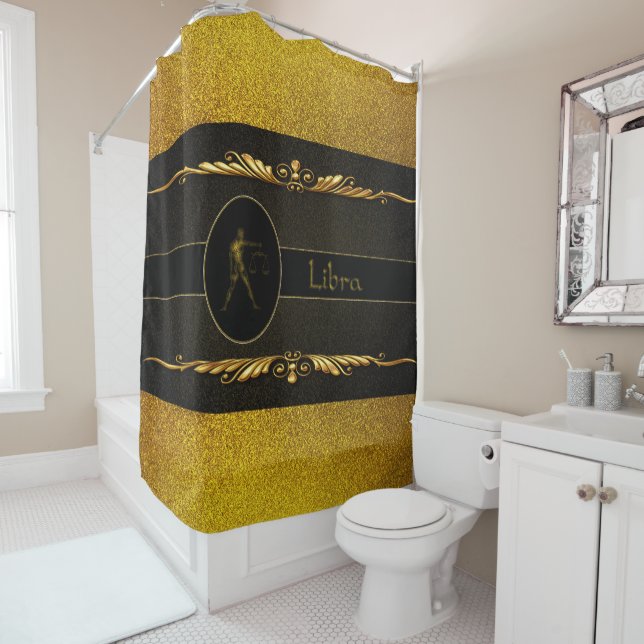 Libra Shower Curtain (In Situ)