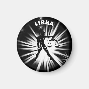 Libra sign magnet