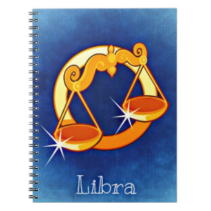 Libra Spiral Notebook