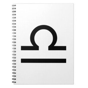 Libra Spiral Notebook