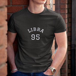 Libra Starsign   Birth year Customizable T-Shirt