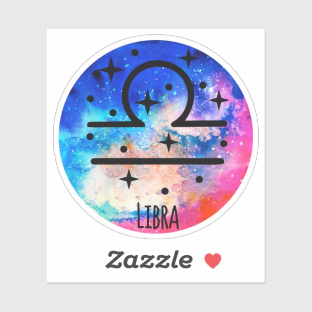 Libra Sticker (Sheet)