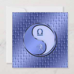 Libra the Scales Card