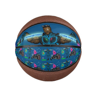 Libra Theme Birthday Party Mini Basketball.  Basketball