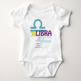 Libra Traits Baby Bodysuit