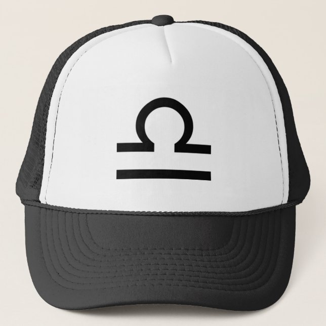 Libra Trucker Hat (Front)