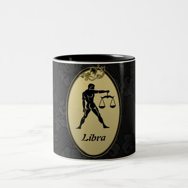 Libra Two-Tone Coffee Mug (Center)