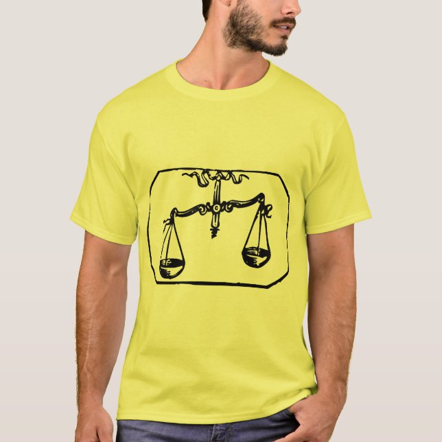 Libra - Unlabelled - Customised T-Shirt (Front)