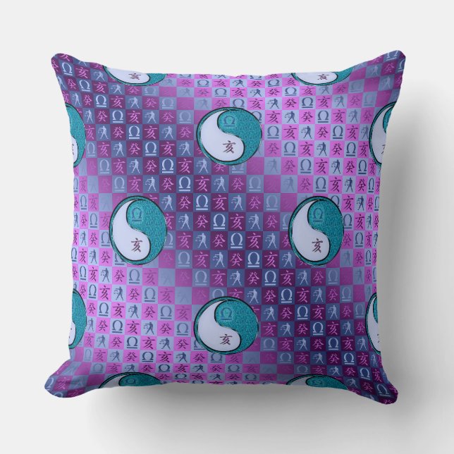 Libra & Water Boar Cushion (Front)