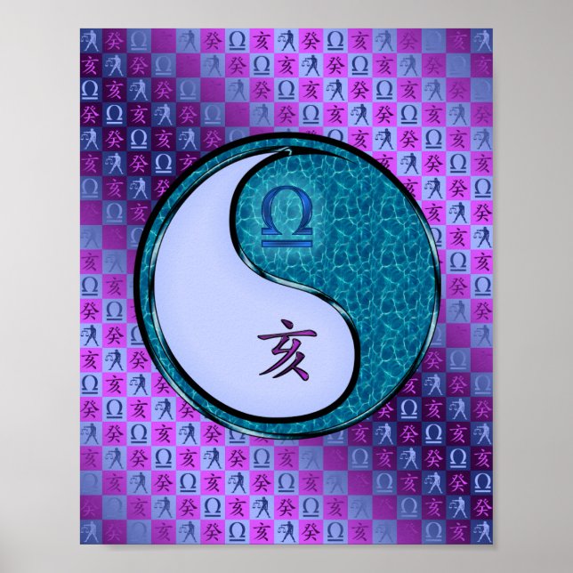 Libra & Water Boar Poster (Front)