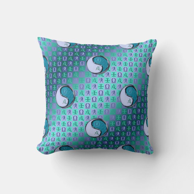 Libra & Water Dog Cushion (Front)