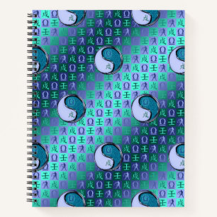 Libra & Water Dog Notebook