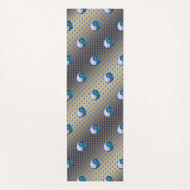 Libra & Water Dragon Yoga Mat (Front)