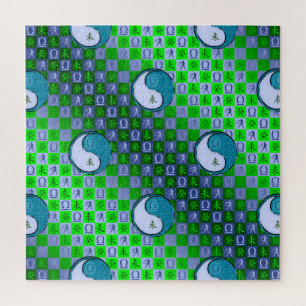 Libra & Water Goat Jigsaw Puzzle