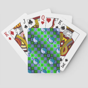 Libra & Water Goat Playing Cards