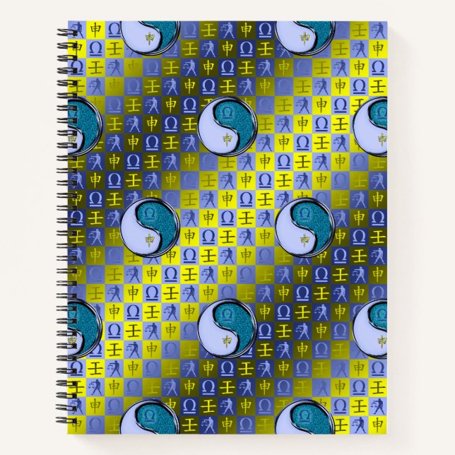 Libra & Water Monkey Notebook (Front)