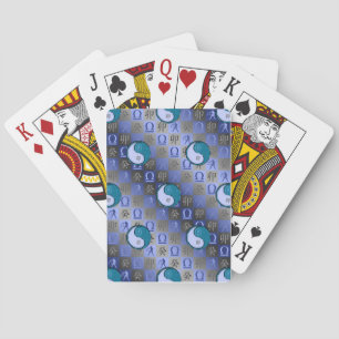 Libra & Water Rabbit Playing Cards