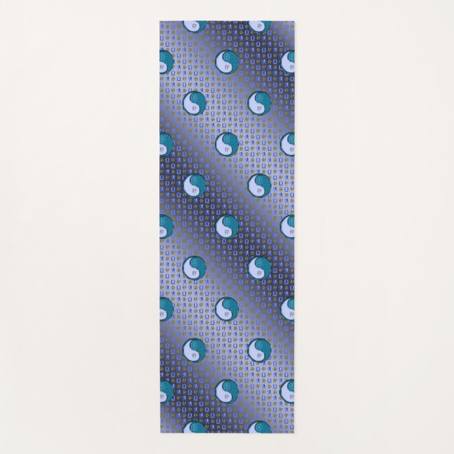 Libra & Water Rabbit Yoga Mat (Front)