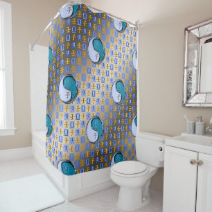 Libra & Water Rat Shower Curtain