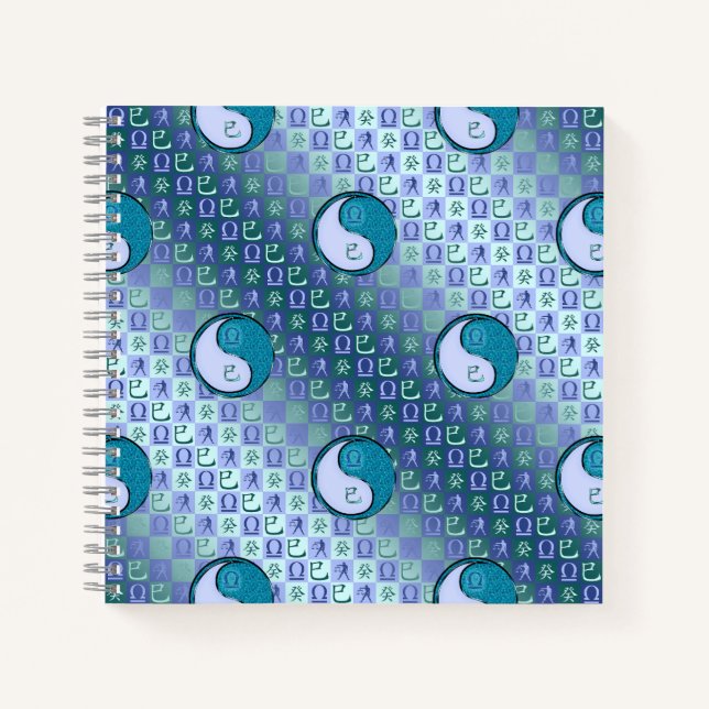 Libra & Water Snake Notebook (Front)