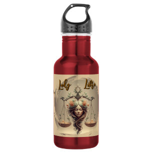 Libra Women – Elegant Zodiac Balance Design 532 Ml Water Bottle