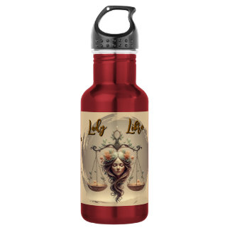 Libra Women – Elegant Zodiac Balance Design 532 Ml Water Bottle