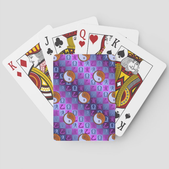Libra & Wood Boar Playing Cards (Back)