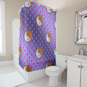 Libra & Wood Boar Shower Curtain