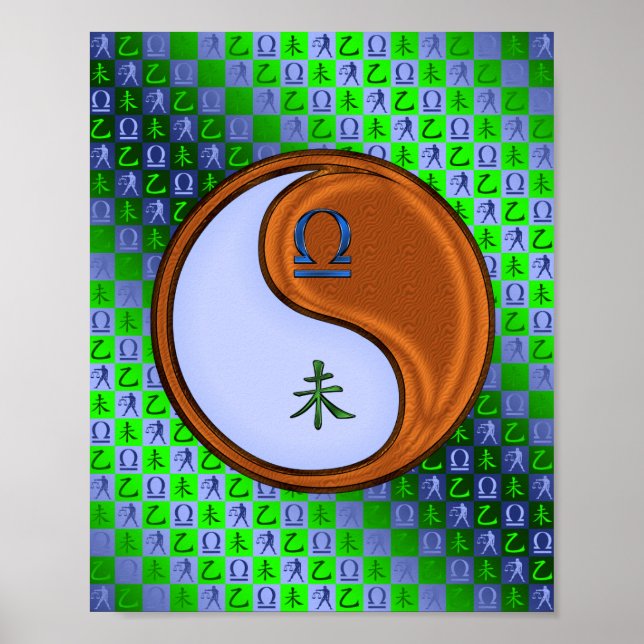 Libra & Wood Goat Poster (Front)
