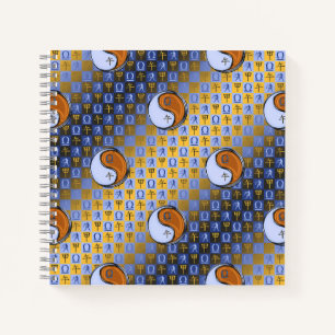 Libra & Wood Horse Notebook