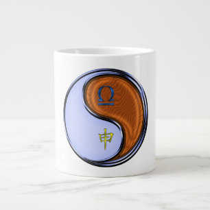 Libra & Wood Monkey Large Coffee Mug